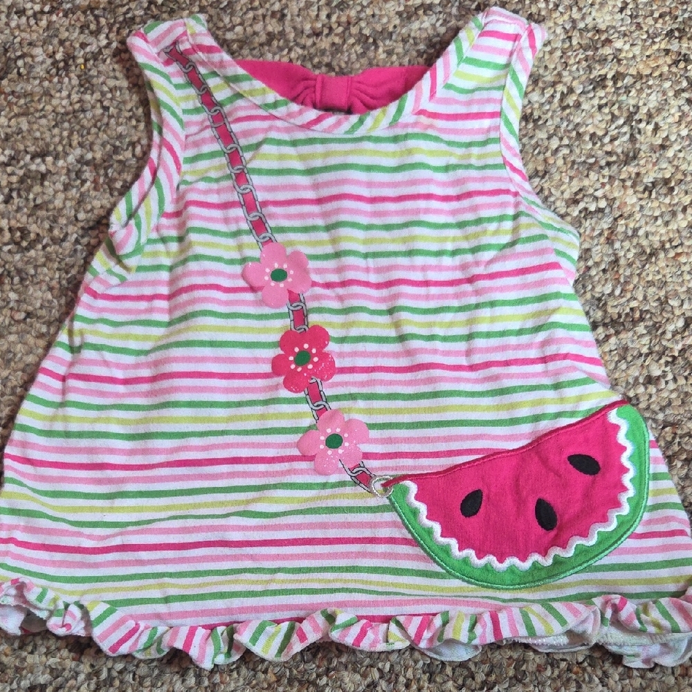 Kids Headquarters Multicolor Striped Dress